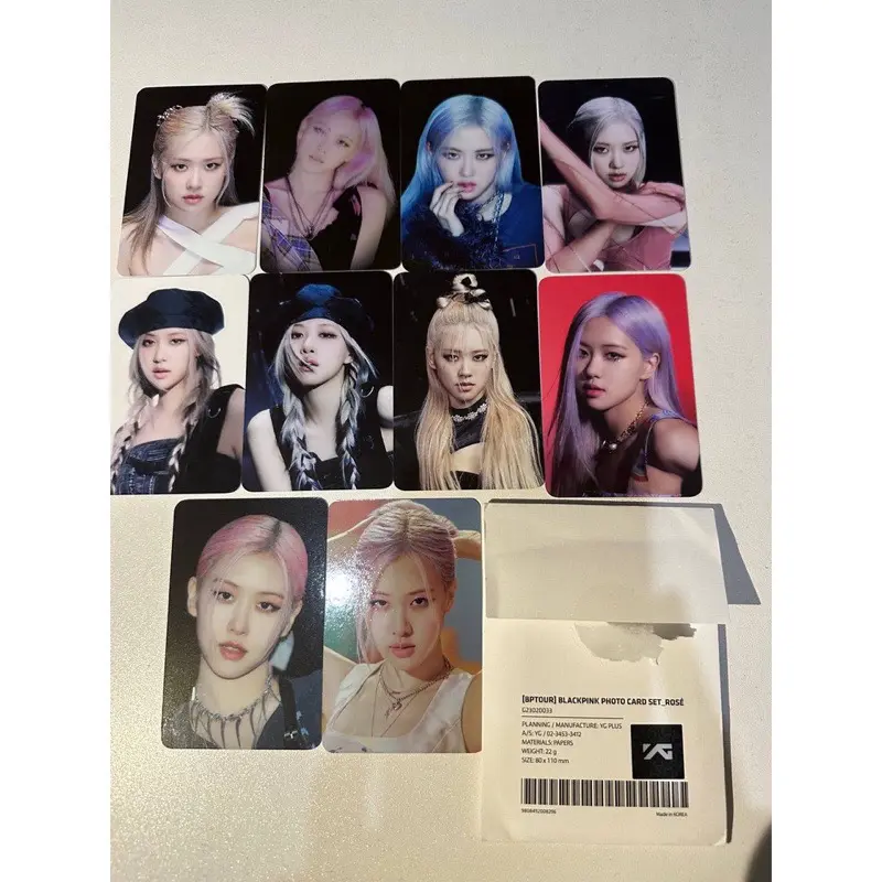 Photocard Blackpink Born Pink x Flimty isi 10pcs, Photocard Original 4