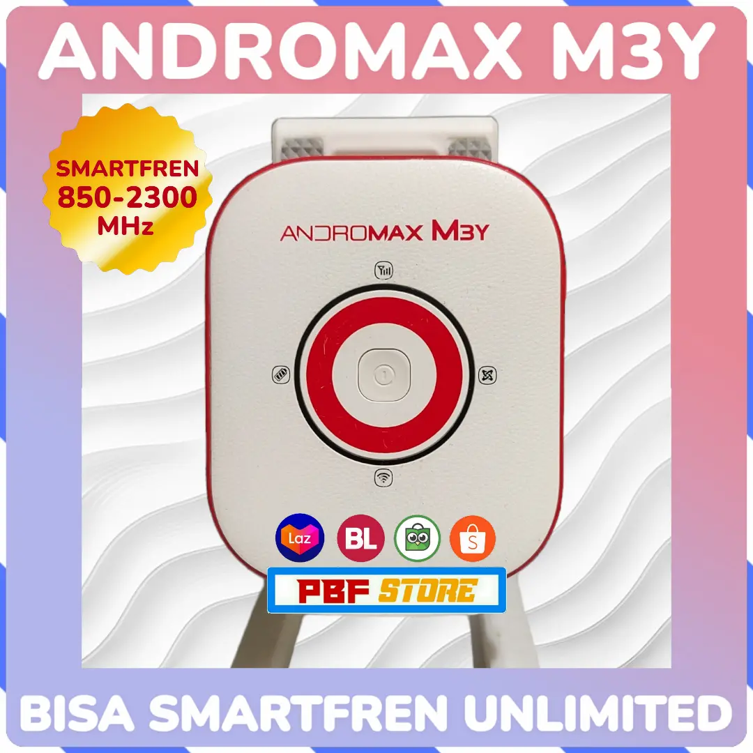 Modem MiFi 4G Andromax M3Y - Kondisi Normal, Bisa Paket Unlimited