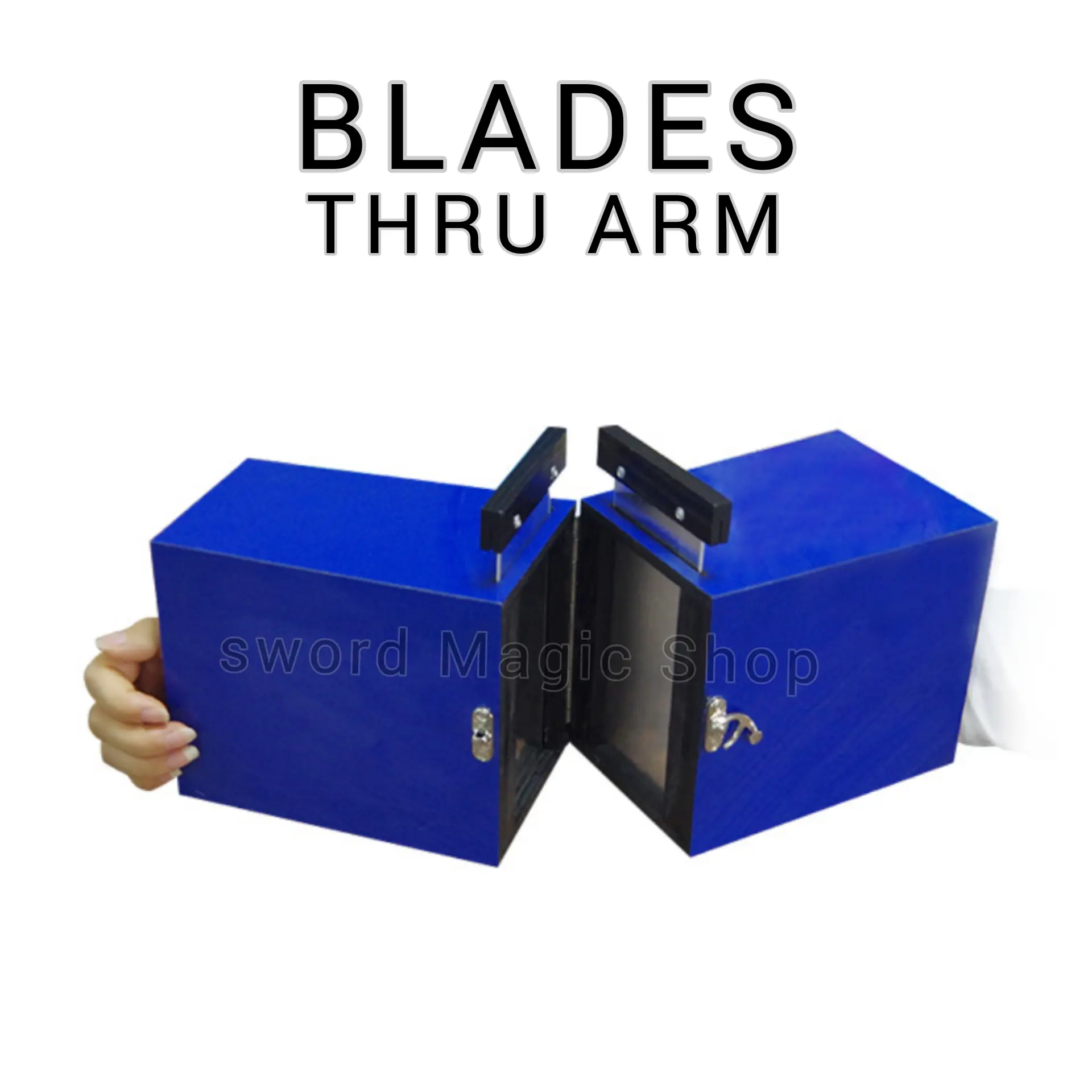Alat Sulap Blades Thru Arm - Sulap Disarmed - Sulap Potong Tangan
