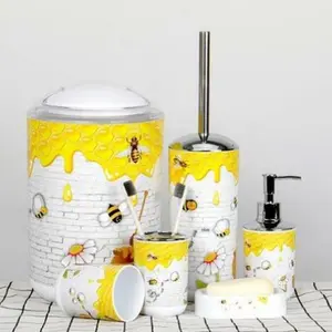 Bathroom Set 6 Pcs / Aksesoris Kamar Mandi Set / Sanitary Ware's