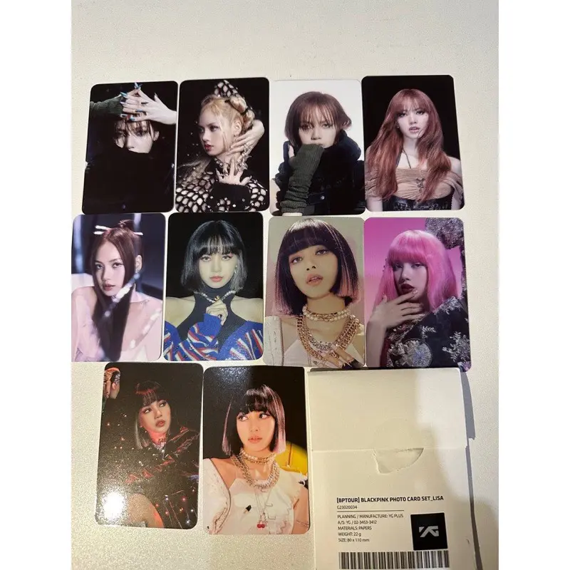 Photocard Blackpink Born Pink x Flimty isi 10pcs, Photocard Original 2