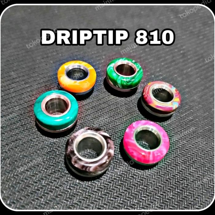 Gambar Driptip 810 komodo resin stainles dari mainmo Kota Bandung Tokopedia