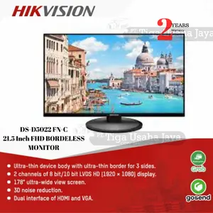 DS-D5022FN-C - HIKVISION MONITOR 22 INCH FHD BORDERLESS
