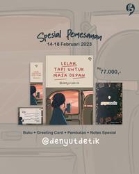 Gambar PRE ORDER -BUKU LELAH, TAPI UNTUK MASA DEPAN- DENYUTDETIK - GAGASMEDIA dari Bumifiksimedan001 Kota Medan 4 Tokopedia