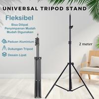 Gambar Tripod Kamera Handphone Light Stand Tripod 2m Portable For Studio Foto dari Diamondstore28 Kota Administrasi Jakarta Barat 1 Tokopedia