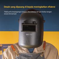 Gambar Deli Welding Mask / Topeng Pelindung Kedok Las Polyester Kuat DL23950A dari Deli Tools Official Kab. Tangerang 4 Tokopedia