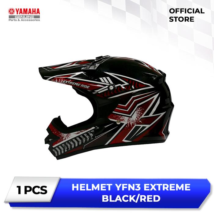 Gambar Yamaha Yfn3 Extreme Black/Red Size dari Yamaha Motor Genuine Kab. Bogor Tokopedia