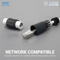 Gambar Barel RJ45 Waterproof Outdoor RJ45 Barrel Coupler NYK dari BORONG KOMPUTER Kota Administrasi Jakarta Barat 4 Tokopedia