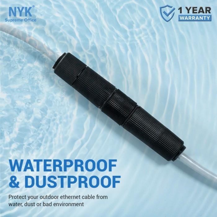 Gambar Barel RJ45 Waterproof Outdoor RJ45 Barrel Coupler NYK dari BORONG KOMPUTER Kota Administrasi Jakarta Barat Tokopedia