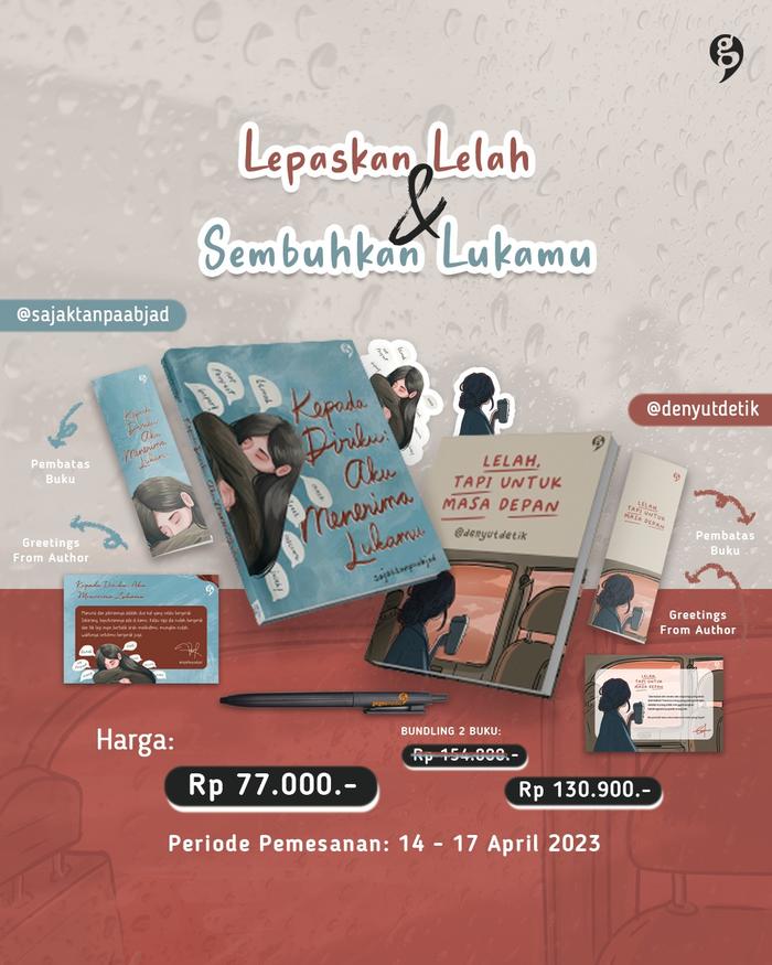 Gambar Buku Novel Lepaskan Lelah X Sembuhkan Lukamu - Gagasmedia - Bumifiksi dari BumifiksiJogjakarta Kab. Sleman Tokopedia