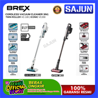 Gambar BREX VC100 Cordless Vacuum Cleaner 3in1 Vacuum & Wet Tanpa Kabel - VC100-PUTIH dari Sajun Electronic Kota Administrasi Jakarta Utara 1 Tokopedia