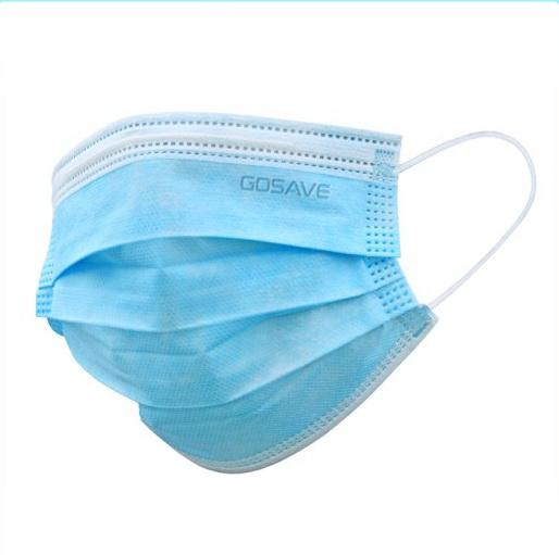 Masker Kesehatan Medis Dokter Suster Gosave Eco Mask 3 Ply Original