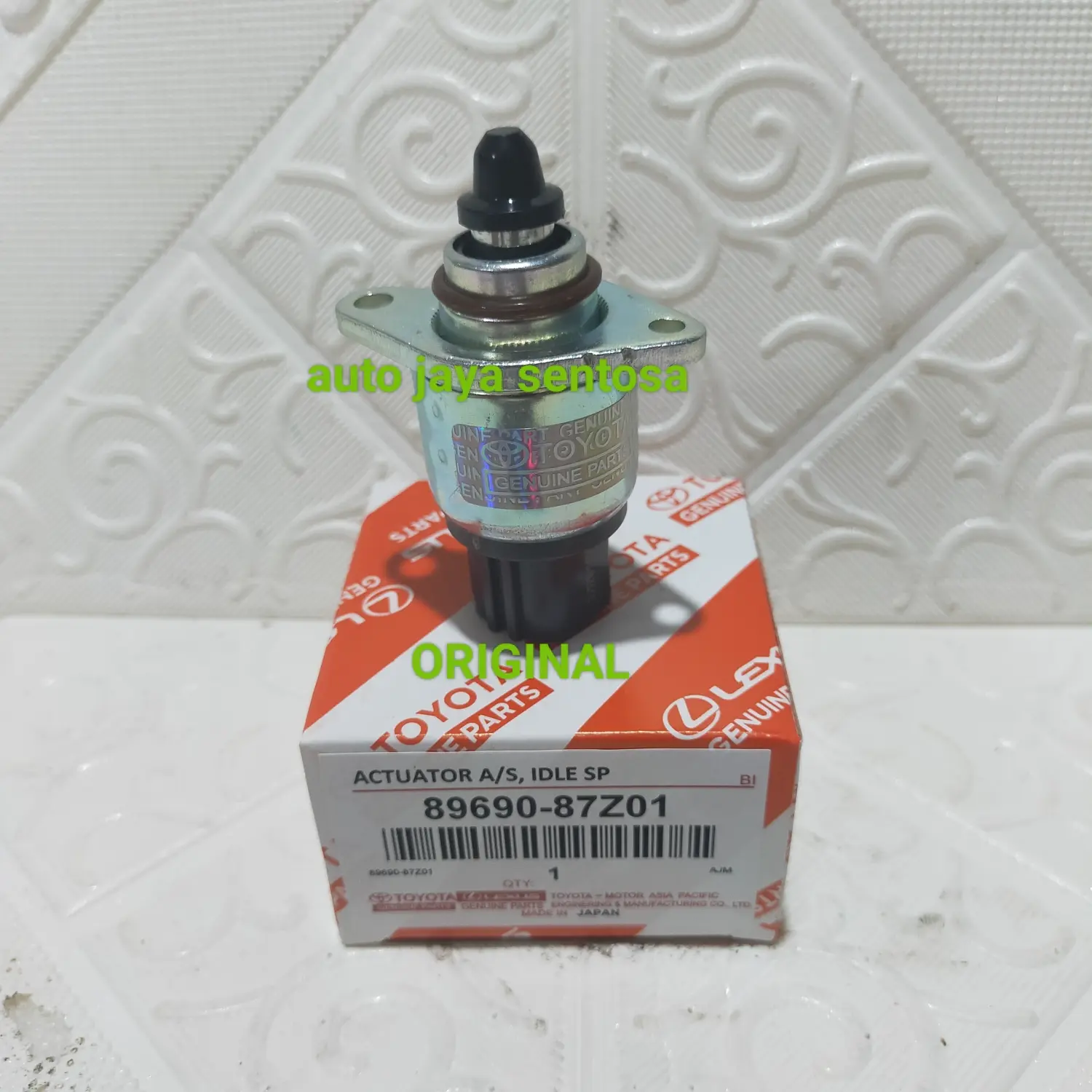 Toyota Actuator Idle Speed Control Sensor ISC Avanza Xenia Rush Terios Veloz Original Japan 89690-87Z01 Kualitas Terjamin - Motorcycle, Foto