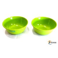 Gambar Mangkok Melamin Ulir Datar Hijau Cerah 6 inch Golden Flying Fish W0601 dari Hommi.Mart Kota Bandung 1 Tokopedia