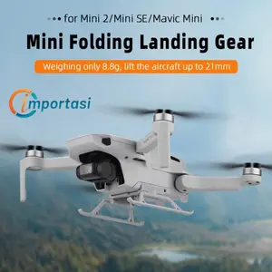 Landing Gear DJI Mavic Mini 1 2 SE 2SE / Mini 4K Kaki Tambahan Height Extender