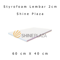 Gambar Sterofoam Styrofoam 2 cm - Gabus Busa Lembaran Putih Polos 2cm dari Shine Plaza Kota Bandung 1 Tokopedia