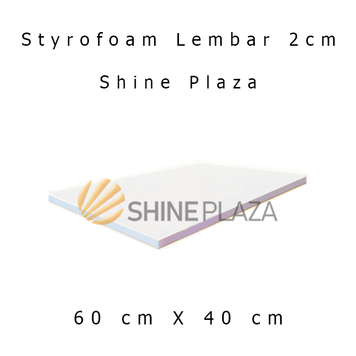Gambar Sterofoam Styrofoam 2 cm - Gabus Busa Lembaran Putih Polos 2cm dari Shine Plaza Kota Bandung Tokopedia