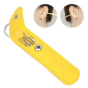 Earwax Cleaner Tools Reusable 6 In 1 - Alat Pembersih Telinga Stainles