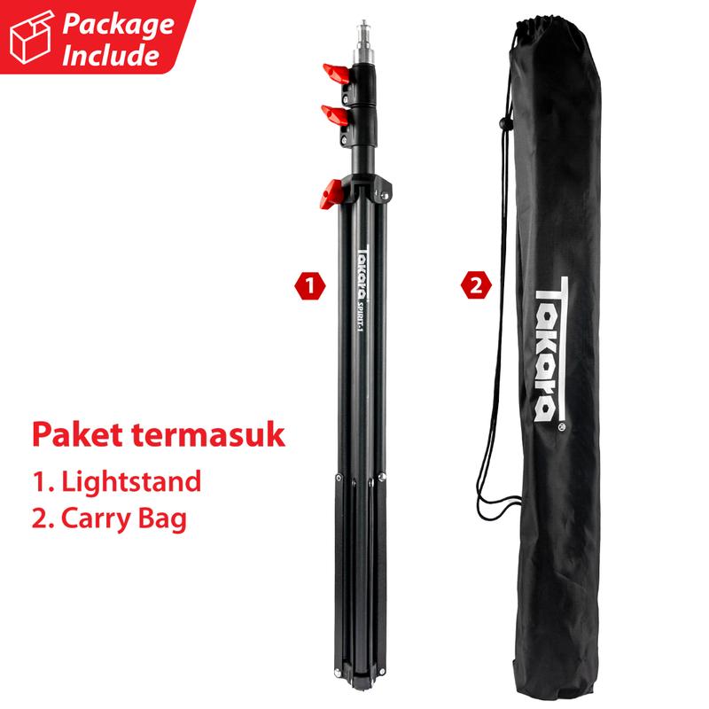 TAKARA SPIRIT-1 Light Stand Lightstand Tripod Spirit 1 5