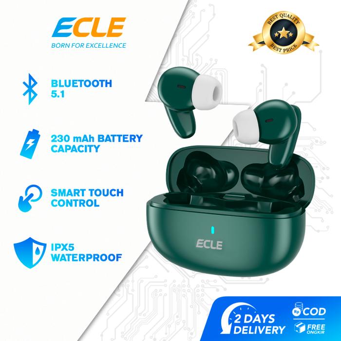 Gambar ECLE TWS Gaming Bluetooth Headset Wireless Earphone Super Bass dari ECLE Official Store Kab. Bekasi Tokopedia