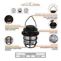 Gambar Lampu Camping Dhaulagiri Vintage Lamp 76 - Black dari Kayak Outdoor Kota Bogor 1 Tokopedia