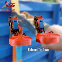 Gambar K55 Ratchet Tie Down Racet Pengikat Barang Tali Ikat Sabuk Truk - 2Tx2"X10M dari MST TOOLS Kota Administrasi Jakarta Barat 3 Tokopedia