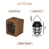 Gambar Lampu Camping Dhaulagiri Vintage Lamp 76 - Black dari Kayak Outdoor Kota Bogor 2 Tokopedia