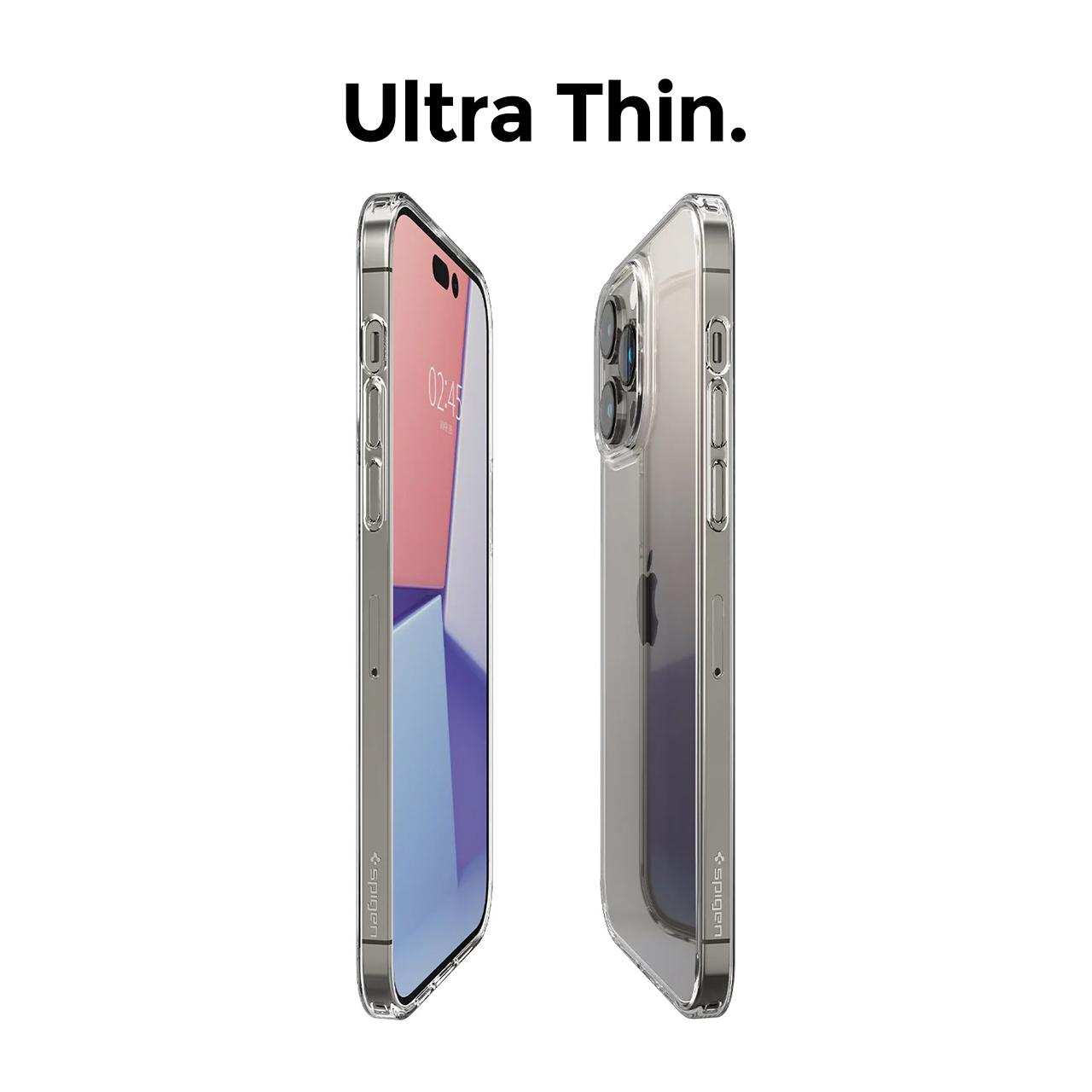 Case iPhone 14 Pro Max Plus Spigen Air Skin Hybrid Clear Slim Casing