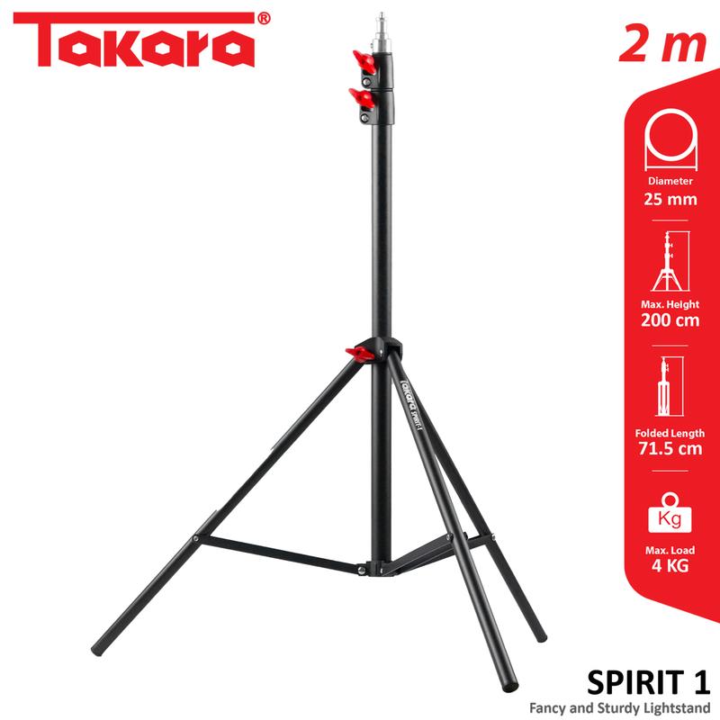 TAKARA SPIRIT-1 Light Stand Lightstand Tripod Spirit 1 1