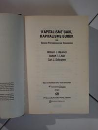 Gambar Buku Good Capitalism, Bad Capitalism dari Toko Buku Bekas Aksiku Kota Administrasi Jakarta Timur 2 Tokopedia