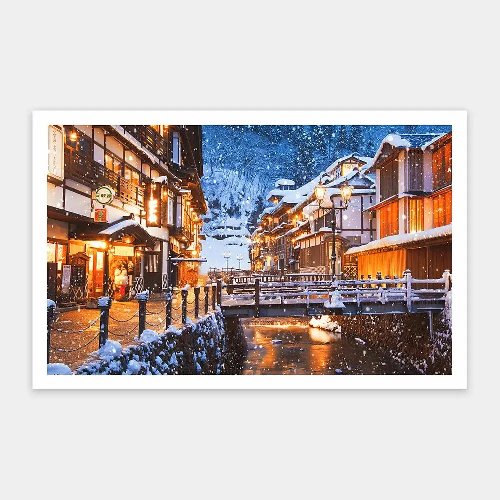 Pintoo Jigsaw Puzzle Ginzan Onsen Hot Spring, Japan 1000pcs H2682