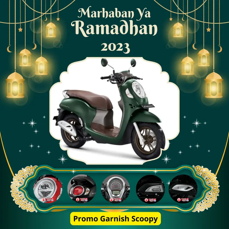 Ramadhan Sale Garnish scoopy all new 2023 prestige original AHM