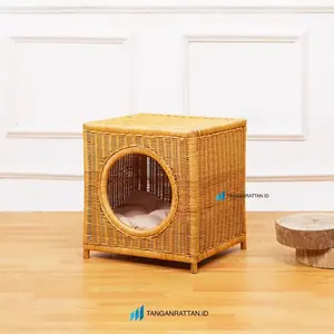 Rumah Kucing Tempat Tidur Kucing Persegi