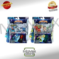 Legends of Akedo Powerstorm Versus Pack 2 Mini Battling Action Figures and 2 Battle Controllers Epic Shockblade Twinfang Versus Viperwrath in Dubai - UAE | Action Figures
