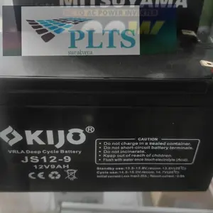 Baterai Kering / Aki Kering Kijo VRLA JS12-9 12V 9Ah