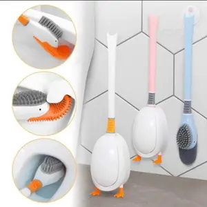 Sikat Toilet Bebek 3 In 1 Silikon Brush Silicone WC Kamar Mandi Kloset