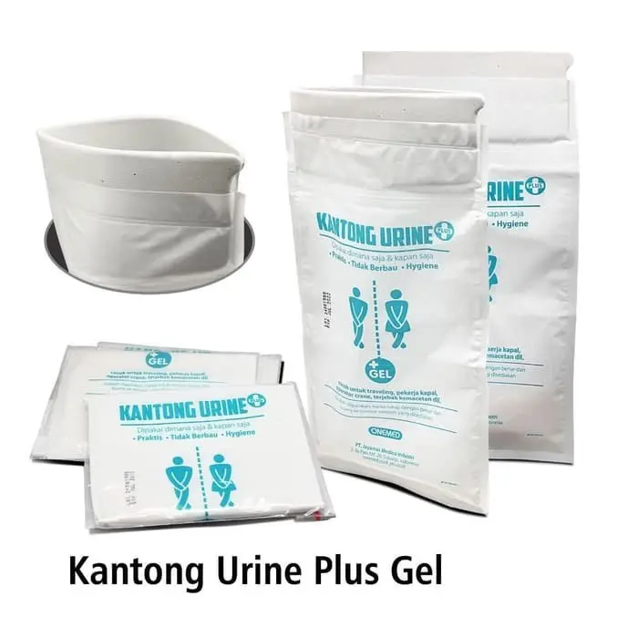 Kantong Urine Gel isi Onemed Kantong Pipis kantong kencing Traveling
