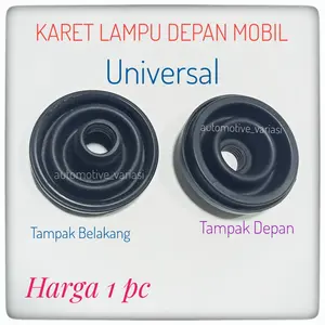 Karet Head Lamp mobil karet tutup lampu depan mobil universal