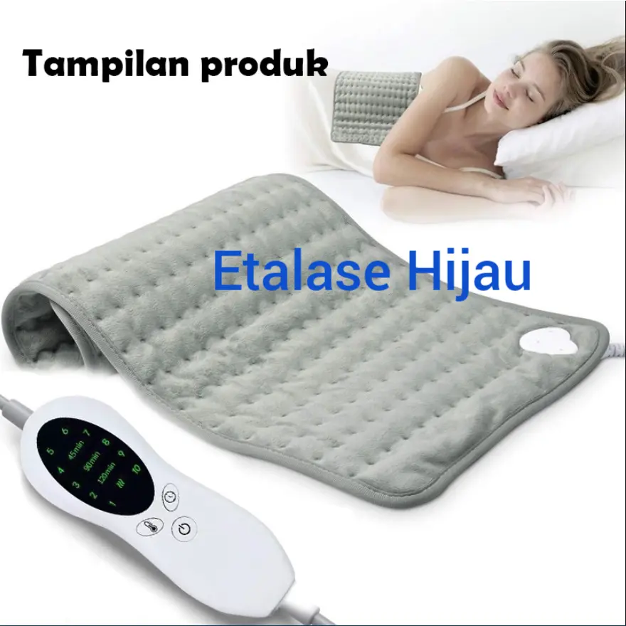 Alat Terapi Pemanas Listrik Bantal Panas Melancarkan Darah Heating Pad