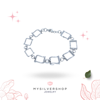 Gambar Gelang tangan kristal silver - lapis emas putih dari mysilvershop925 Kota Administrasi Jakarta Timur 2 Tokopedia