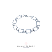 Gambar Gelang tangan kristal silver - lapis emas putih dari mysilvershop925 Kota Administrasi Jakarta Timur 1 Tokopedia