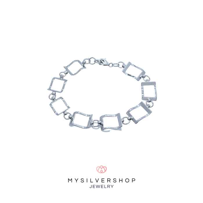 Gambar Gelang tangan kristal silver - lapis emas putih dari mysilvershop925 Kota Administrasi Jakarta Timur Tokopedia