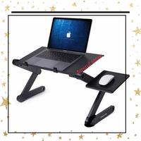 Gambar Meja Lipat Laptop / Meja Laptop Portable Aluminium Alloy+ABS dari abdulazis3604id Kota Surabaya 2 Tokopedia