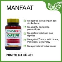 Gambar Obat Herbal Pembersih Pembuluh Darah Pasca Stroke Naturindo CARSIFIT dari Jamu Modern Naturindo Kab. Bandung 2 Tokopedia