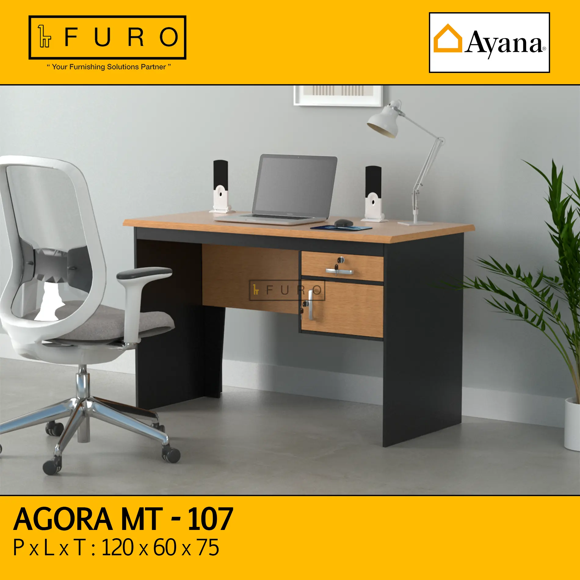 Meja Kerja AYANA AGORA MT 107 | FURO