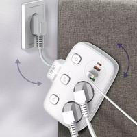 Gambar LDNIO Power Socket SE2435 2 EU Power Strip 4 Port USB PD 20W & QC3.0 - SE2435 dari WEKOI Indonesia Kota Tangerang 4 Tokopedia
