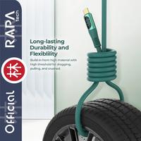 Gambar RAPAtech DC8083 - LINE PRO I - USB-C to USB-C Data Cable 100W LED 1M - DC8083 dari RAPAtech Jakarta Kota Administrasi Jakarta Barat 5 Tokopedia