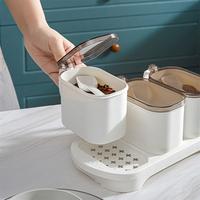 Gambar Bonbox Tempat Bumbu Dapur Garam Merica isi 3 Pcs Gratis Sendok BKE3203 dari MiFun Living Kota Denpasar 3 Tokopedia