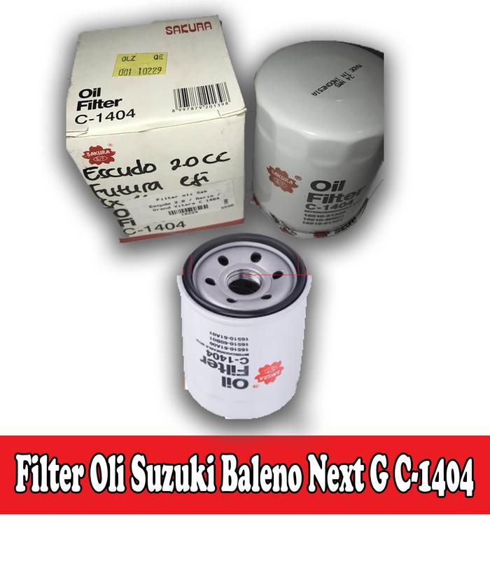 Gambar Filter Oli Suzuki Grand Vitara C-1404 Sakura " 10229 " dari Jasutra Motor Kab. Bekasi Tokopedia