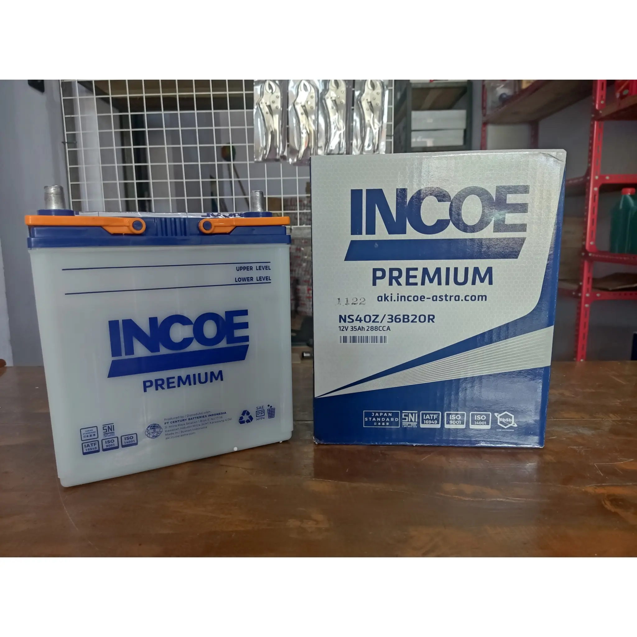 aki mobil incoe ns 40, ns 40 L, ns 40 Z ,ns 40 ZL 12v 32 ah